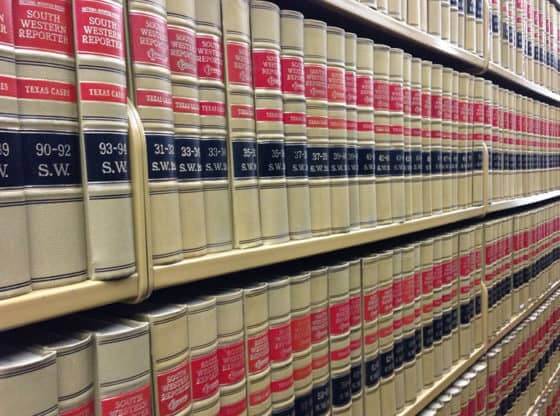 law books.